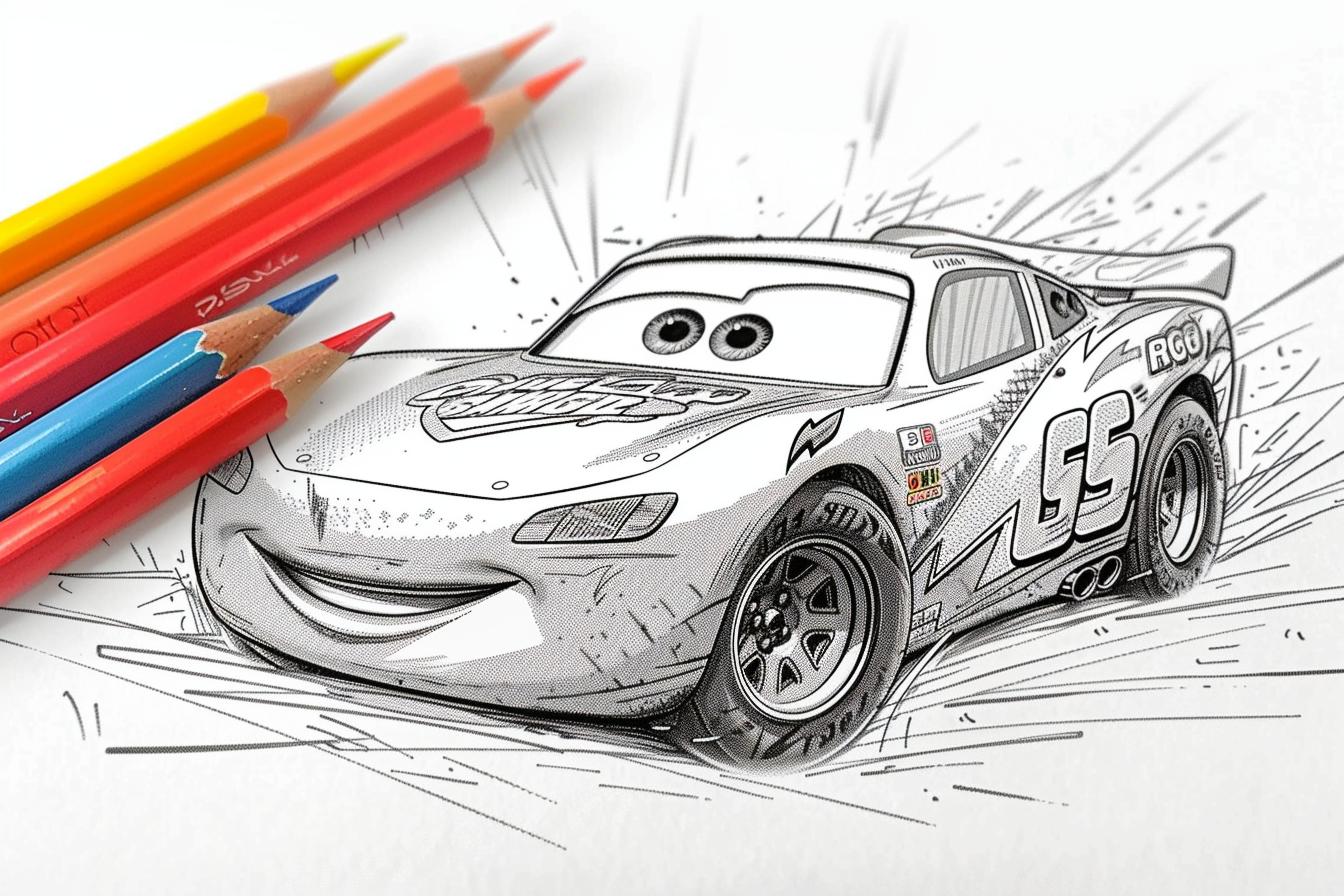 Free Printable PDF Disney Cars Coloring Pages