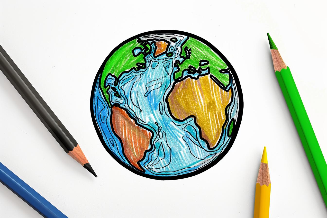 Free Earth Coloring Pages