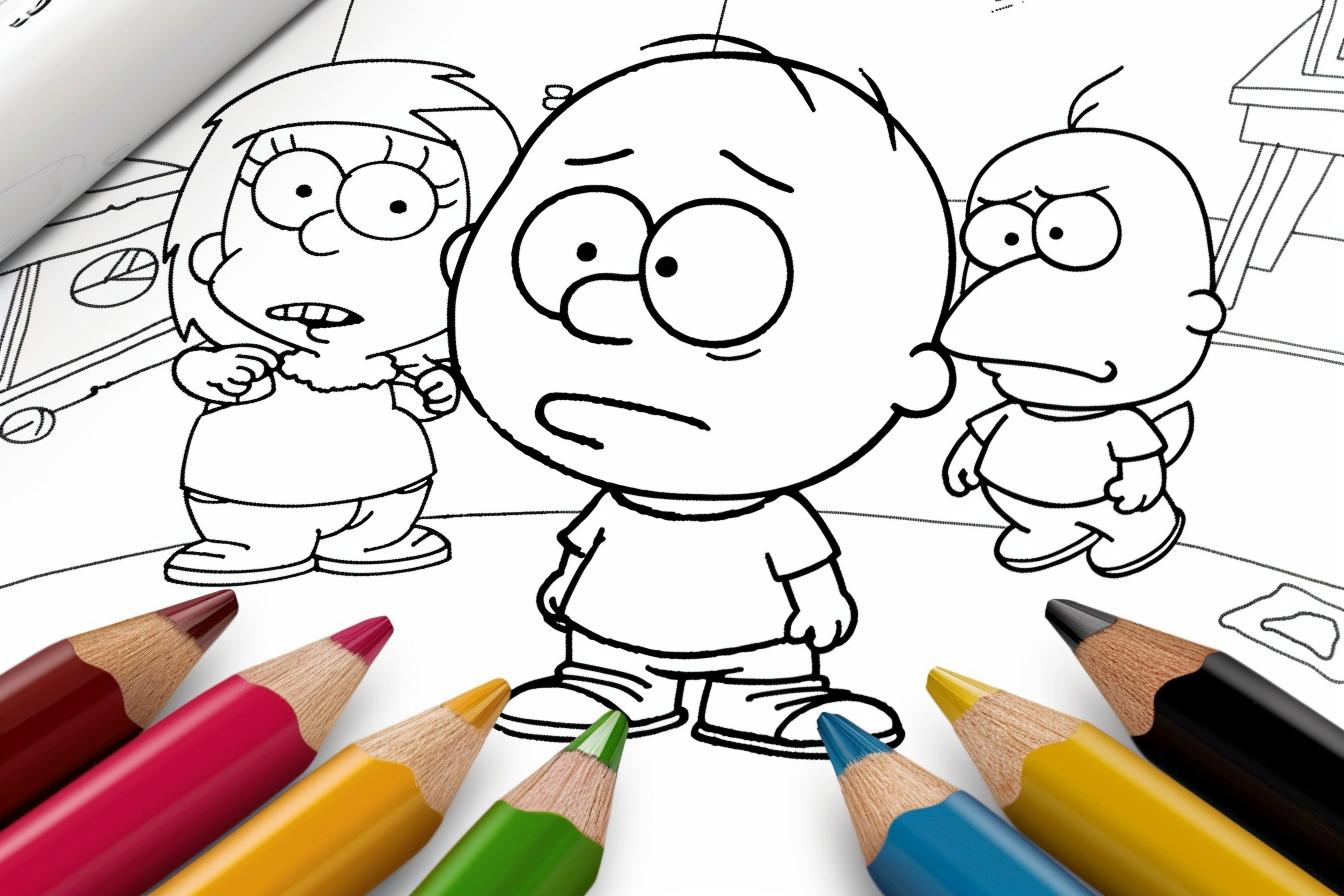 Free Printable PDF Family Guy Coloring Pages