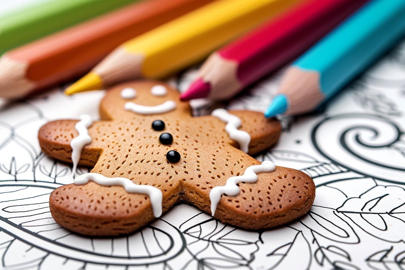 Free Printable PDF Gingerbread Man Coloring Pages