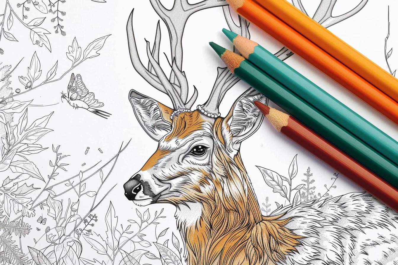 Free Printable PDF Hunting Coloring Pages