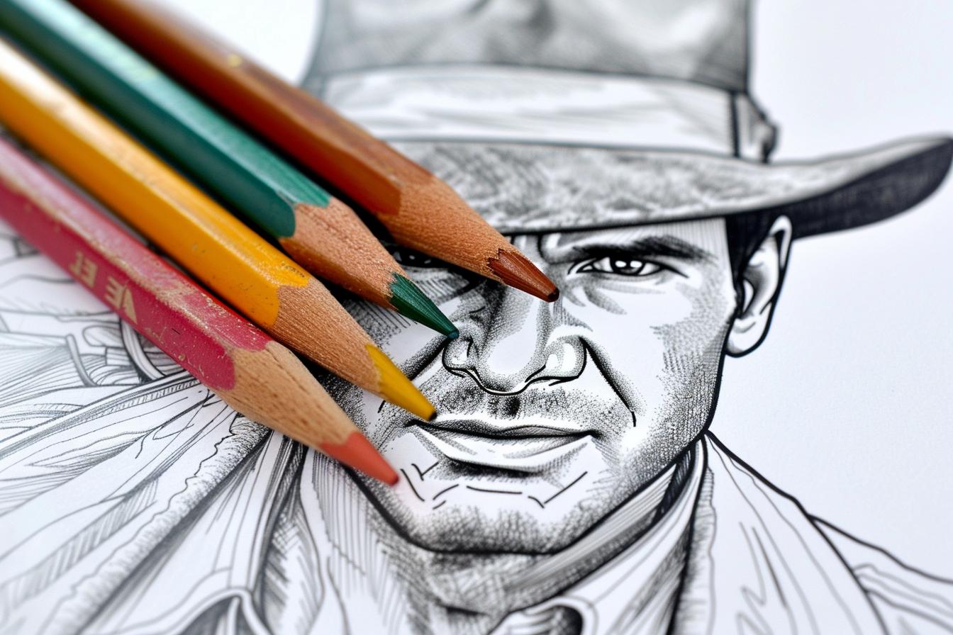 Free Printable PDF Indiana Jones Coloring Pages