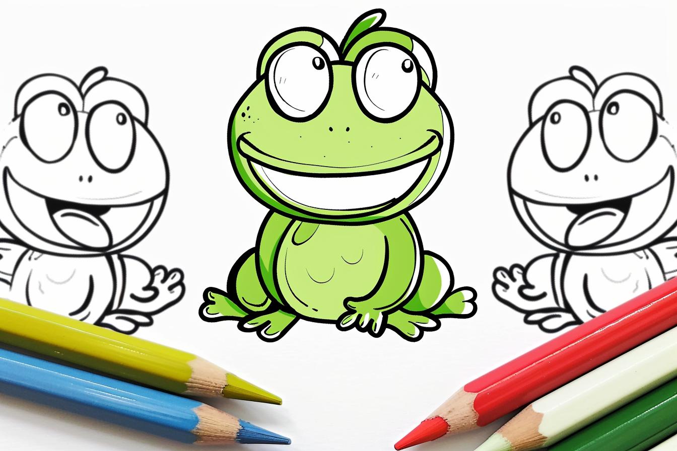 Free Printable PDF Keroppi Coloring Pages