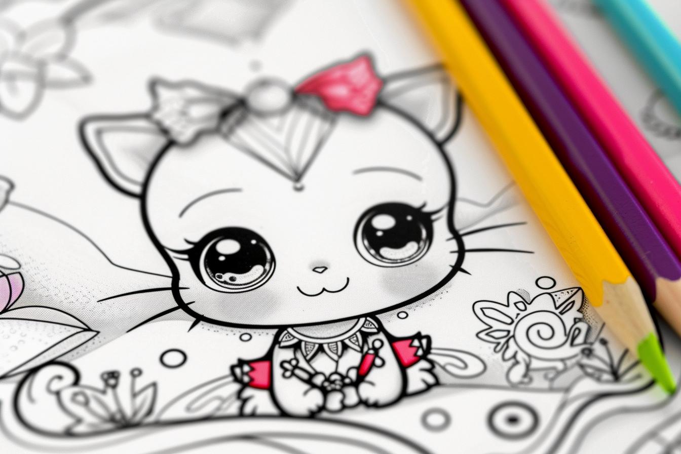 Free Printable PDF Kuromi Coloring Pages