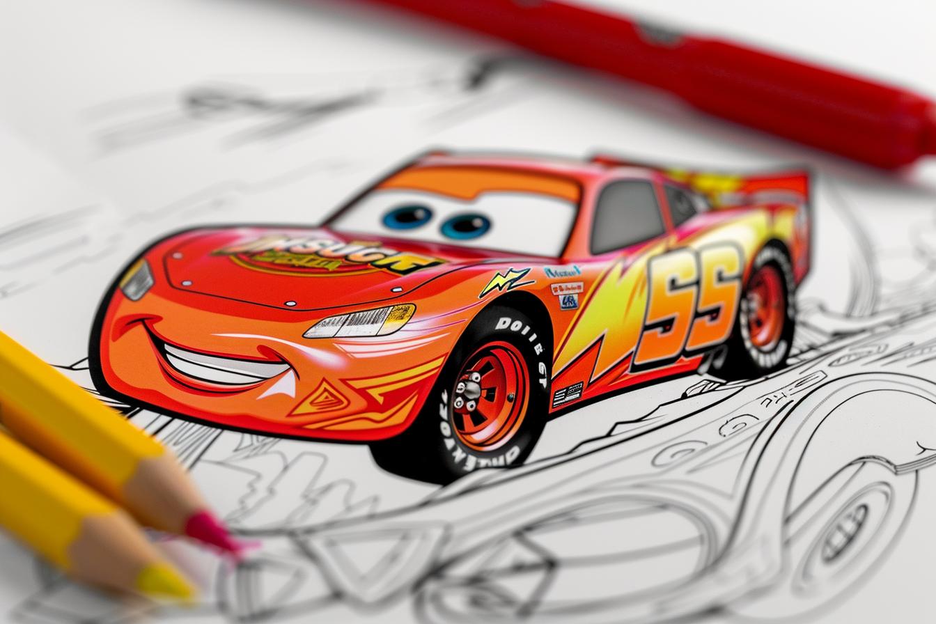 Free Printable PDF Lightning Mcqueen Coloring Pages