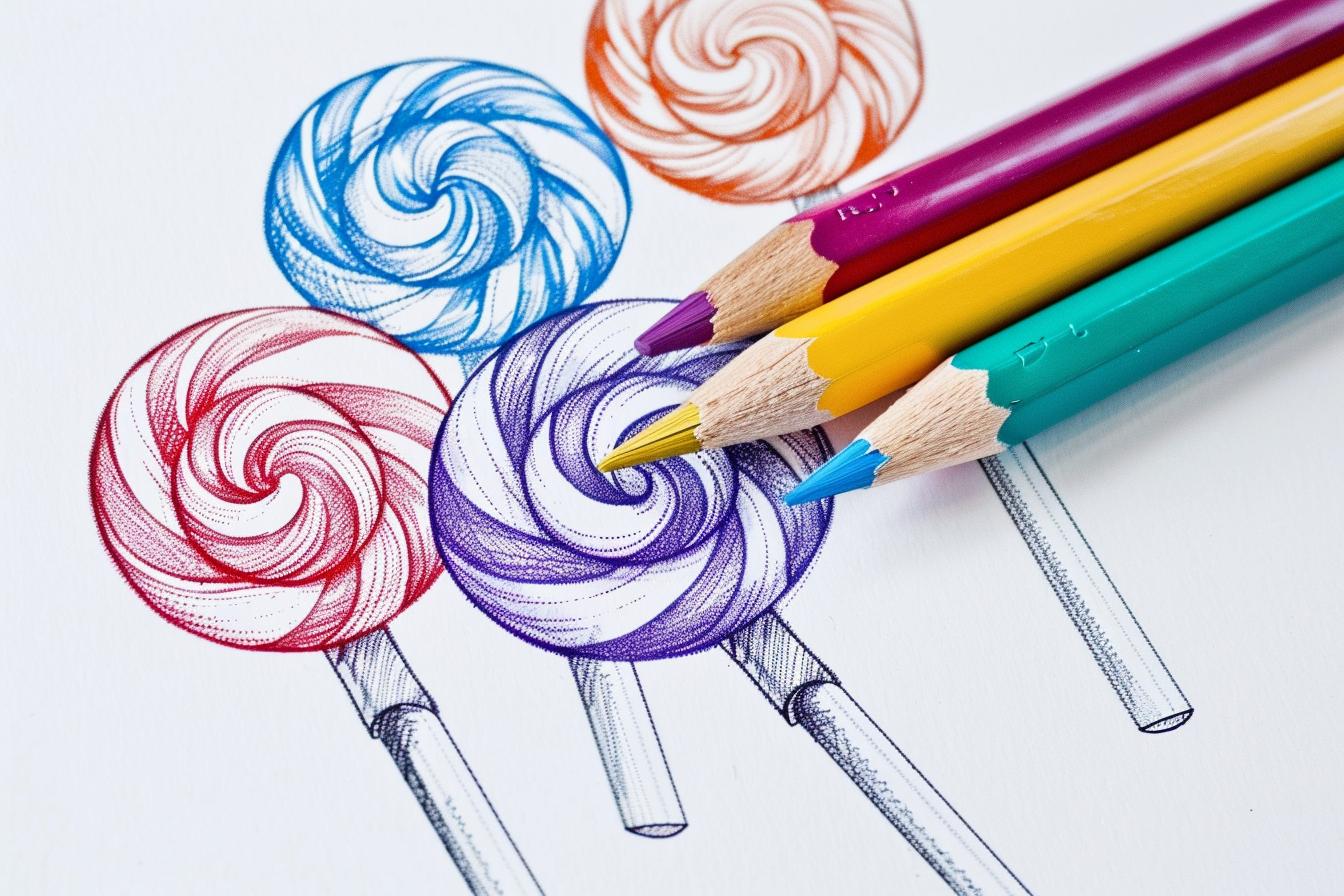 Free Lollipop Coloring Pages