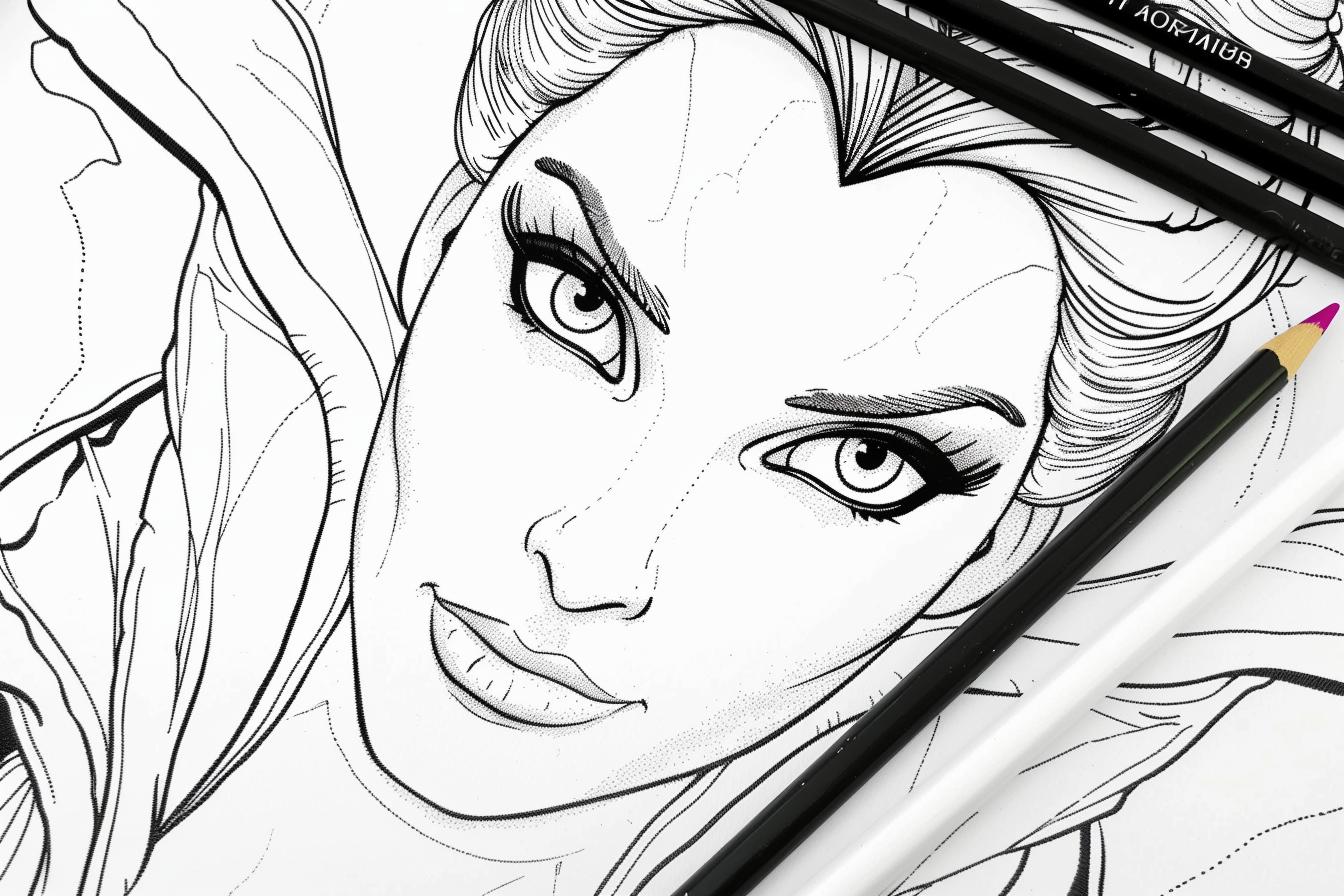 Free Printable PDF Maleficent Coloring Pages