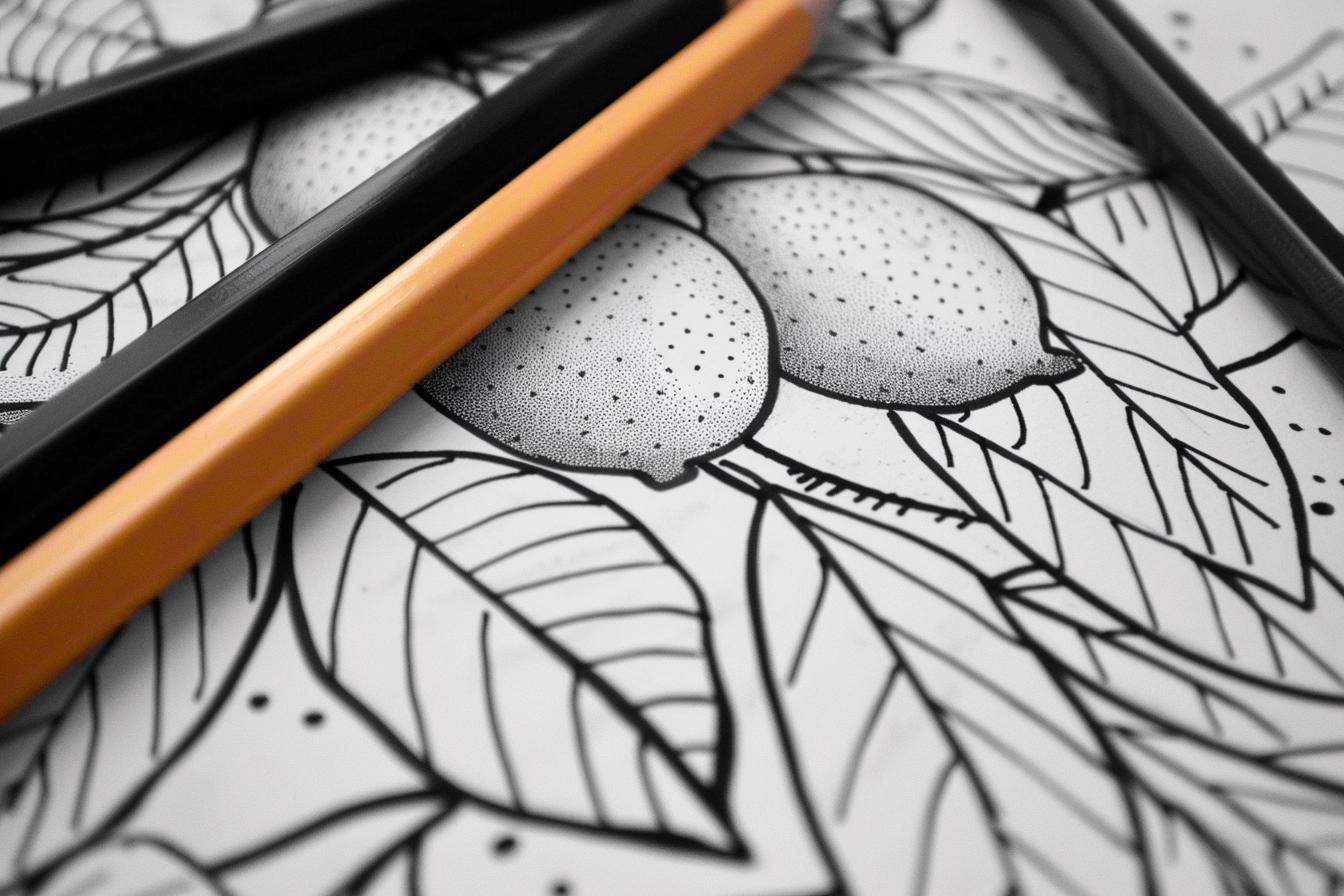 Free Mango Coloring Pages