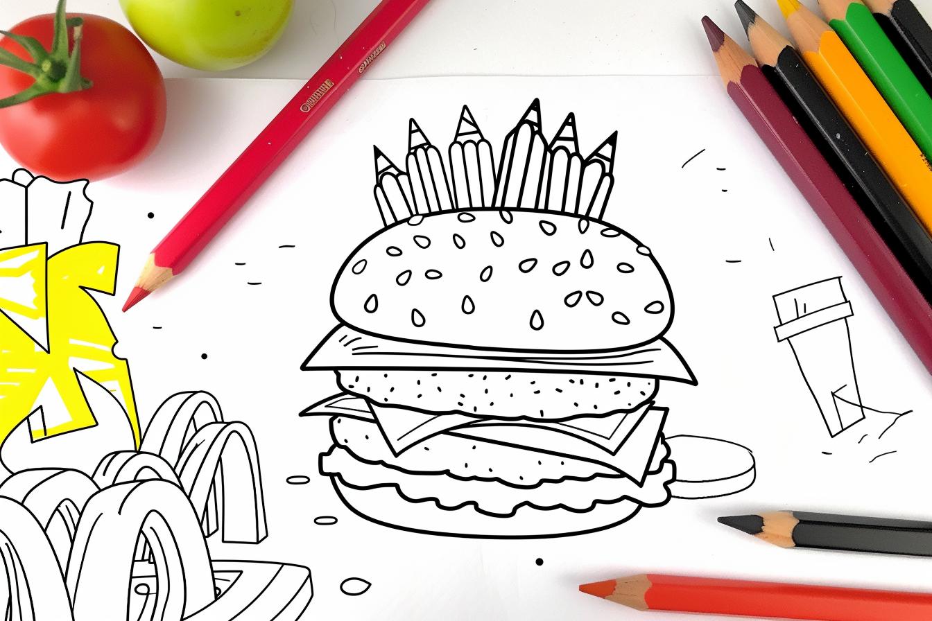 Free Printable PDF Mcdonalds Coloring Pages