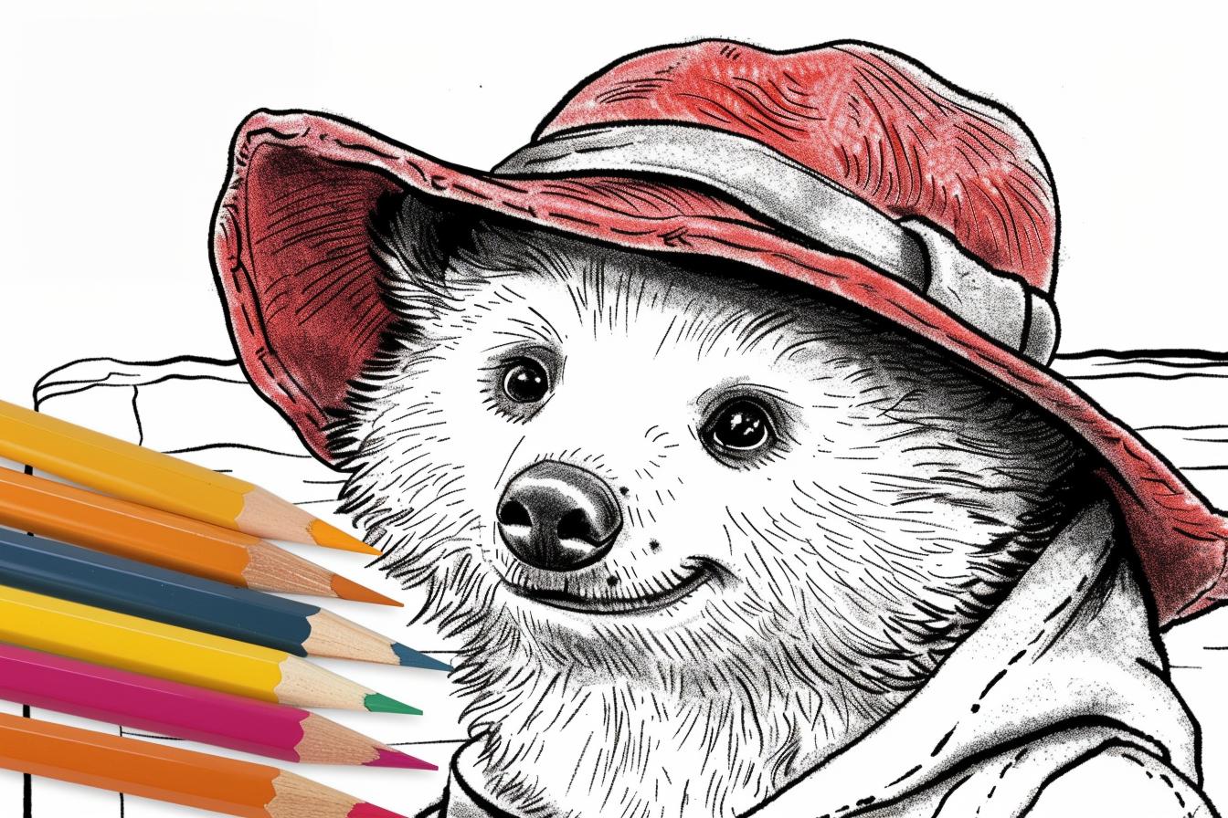 Free Printable PDF Paddington Coloring Pages