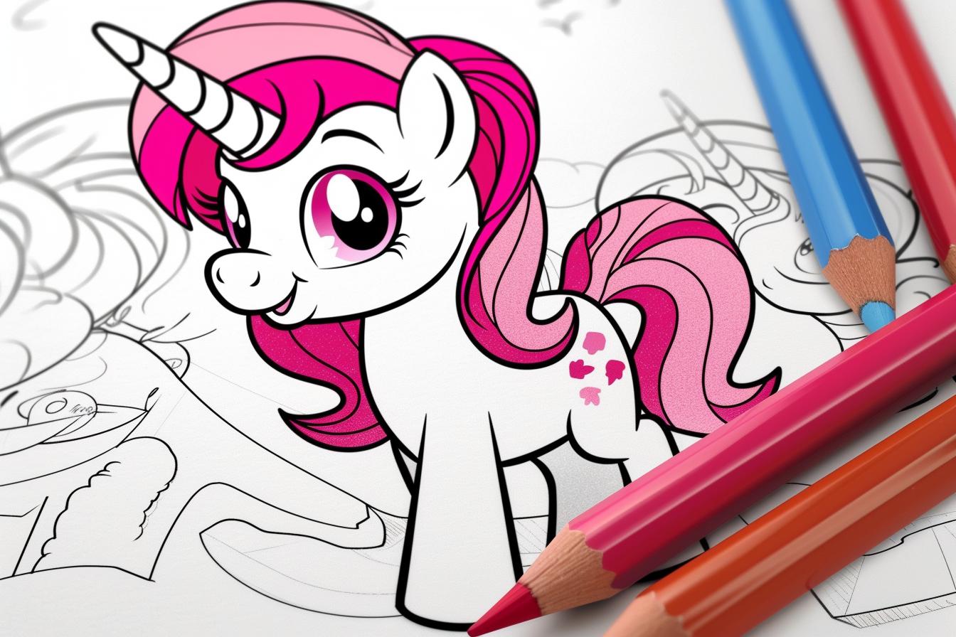 Free Printable PDF Pinkie Pie Coloring Pages