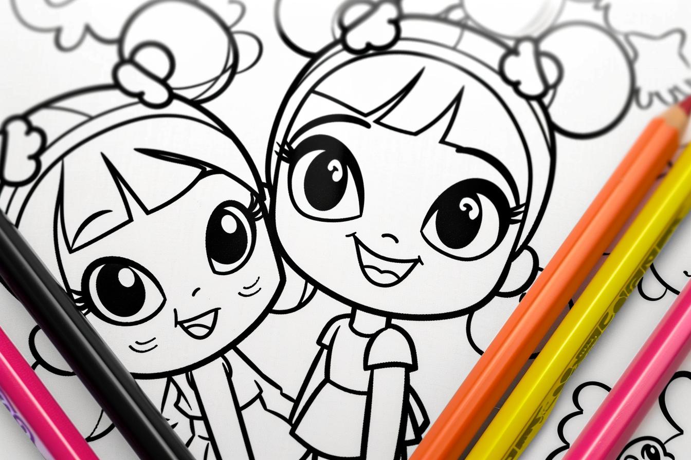 Free Printable PDF Powerpuff Girls Coloring Pages