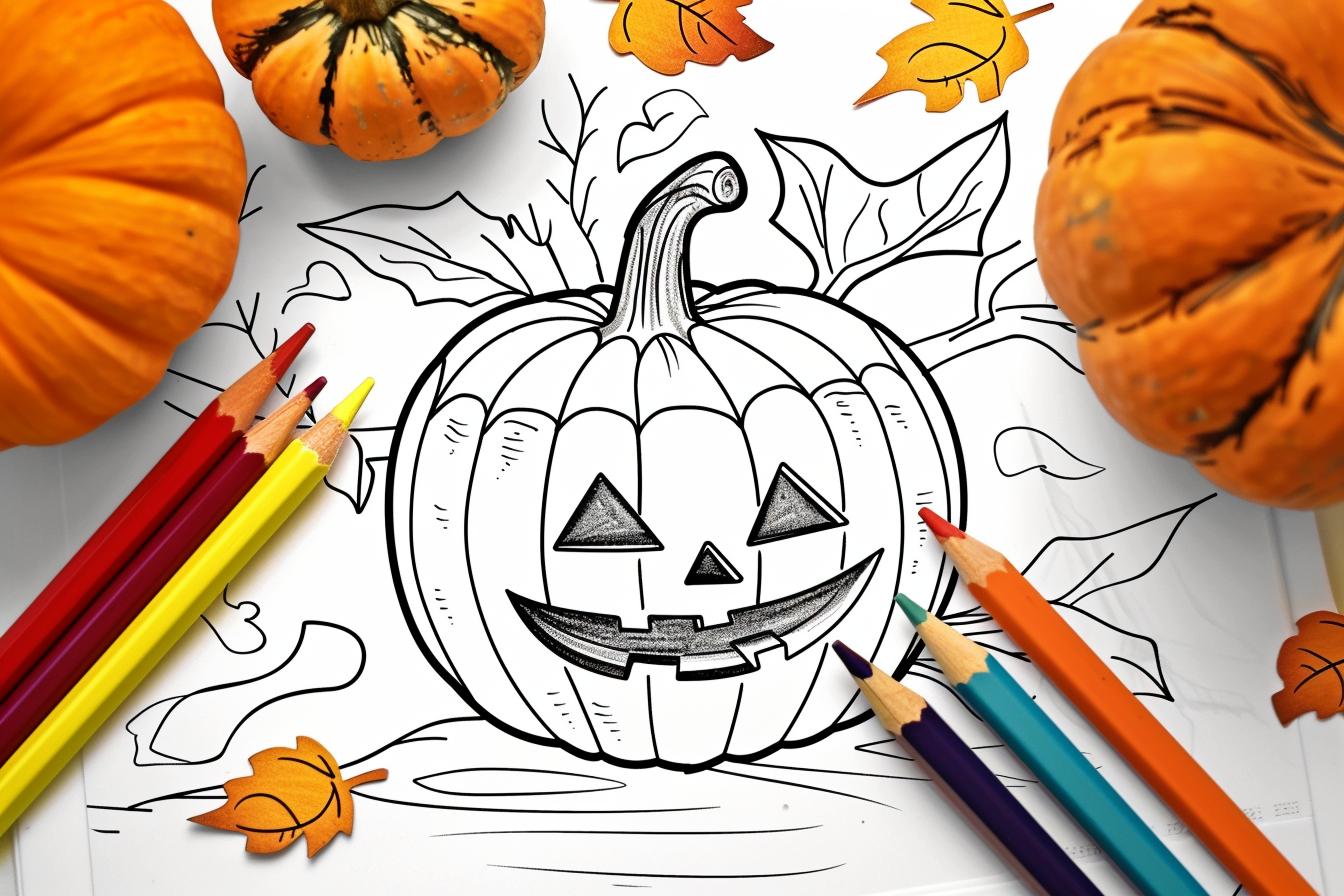 Free Pumpkin Coloring Pages