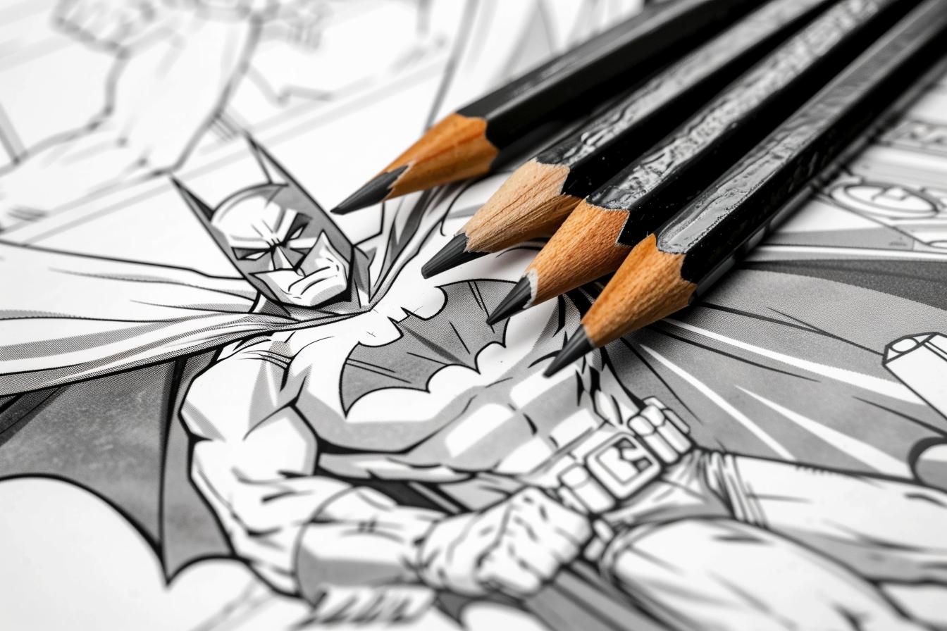 Free Printable PDF Robin And Batman Coloring Pages