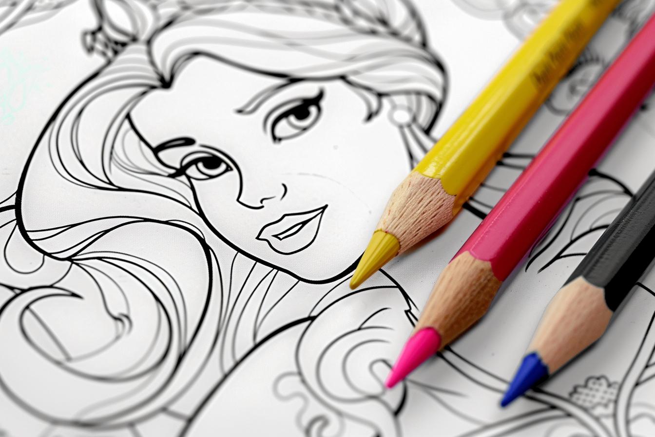 Free Printable PDF Sleeping Beauty Coloring Pages