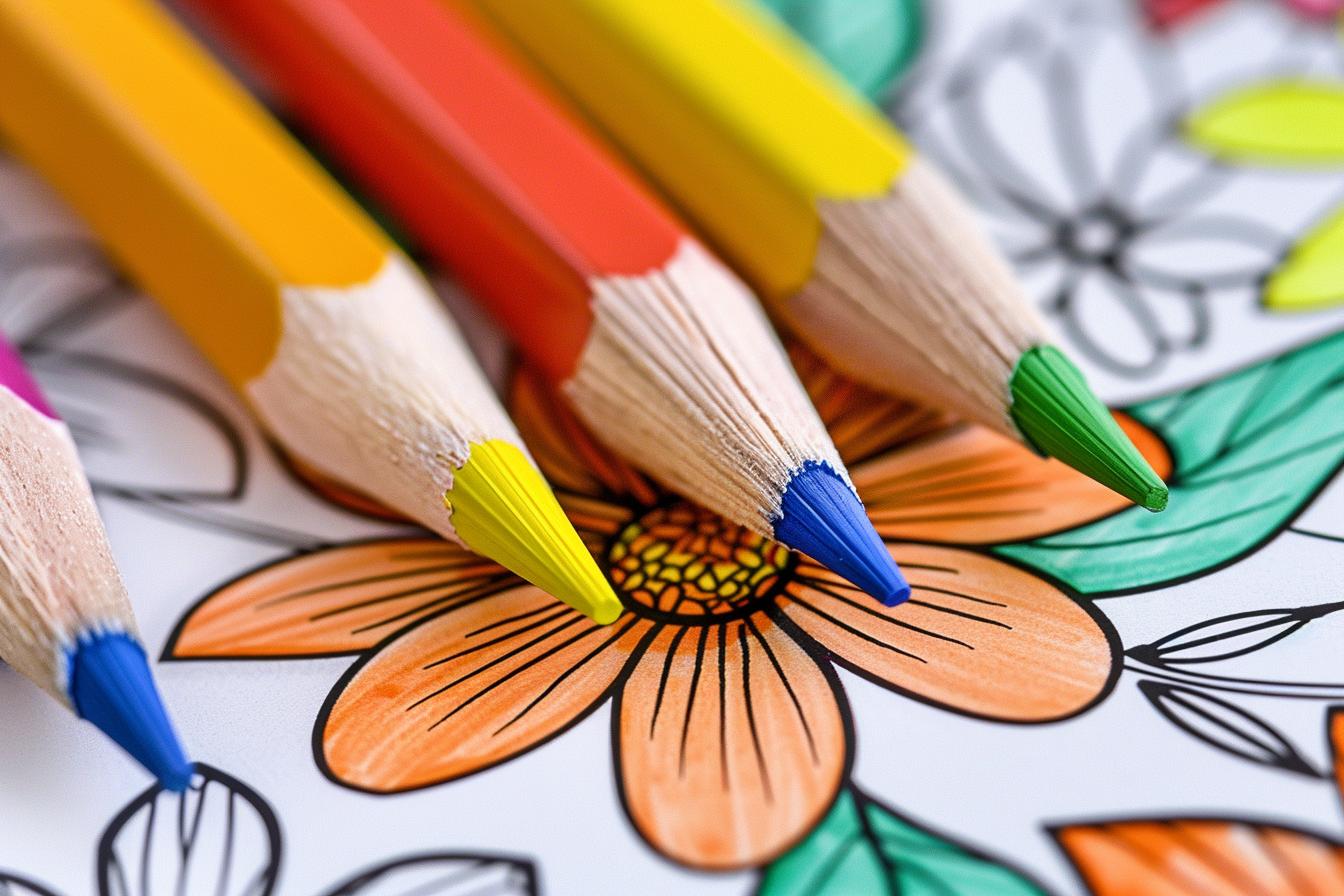 Free Spring coloring pages