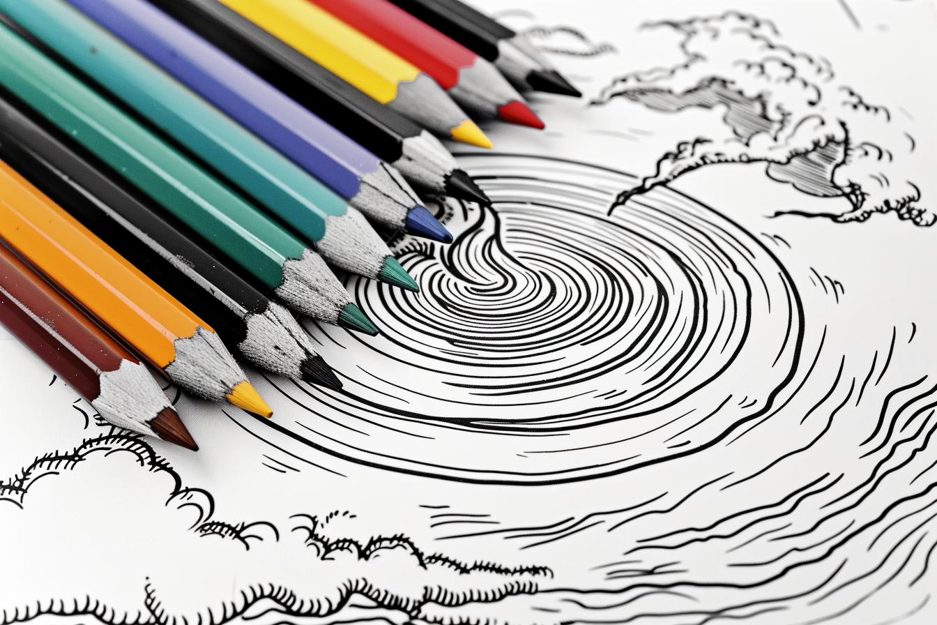 Free Tornado Coloring Pages