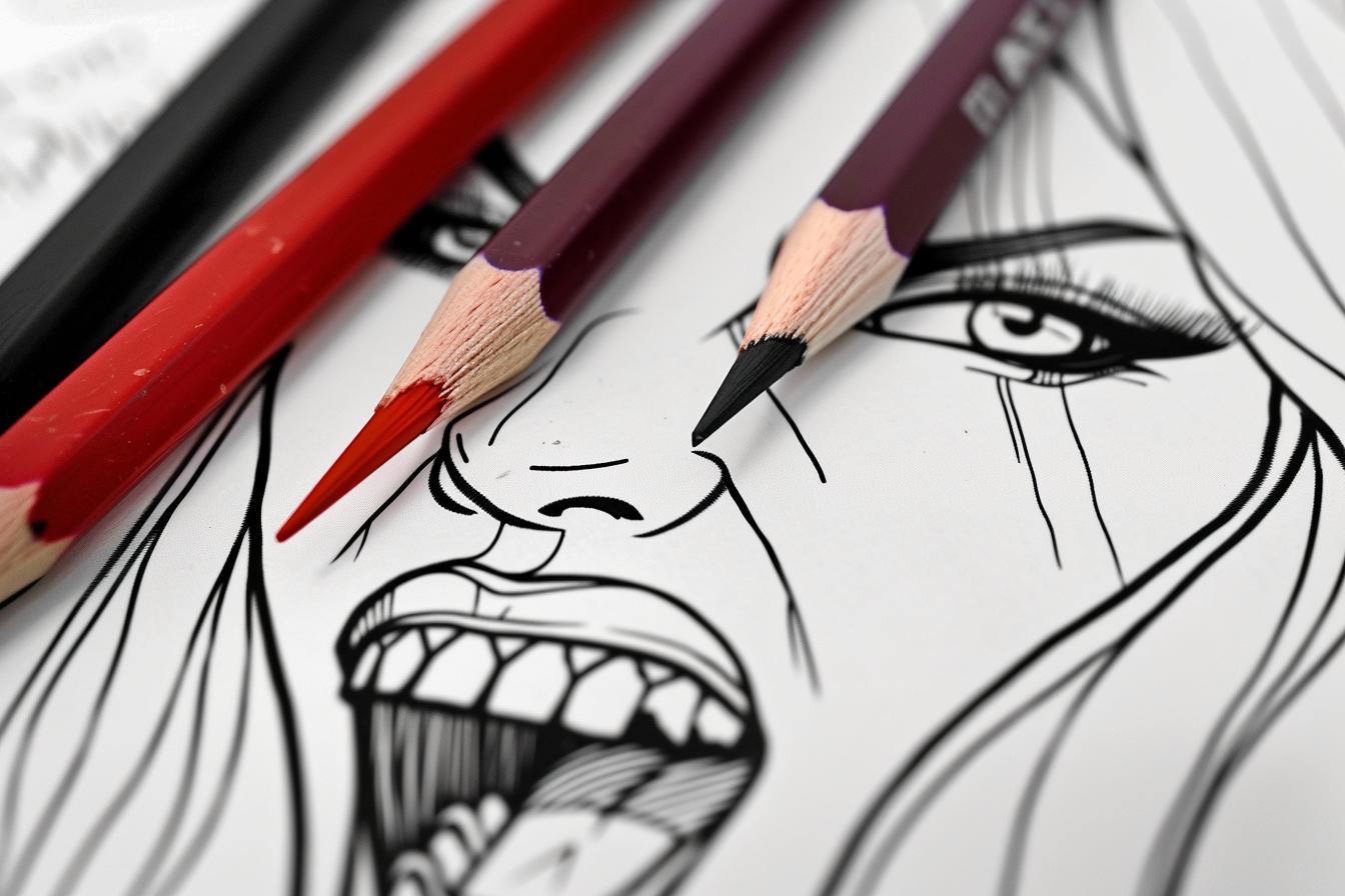 Free Printable PDF Vampire Coloring Pages