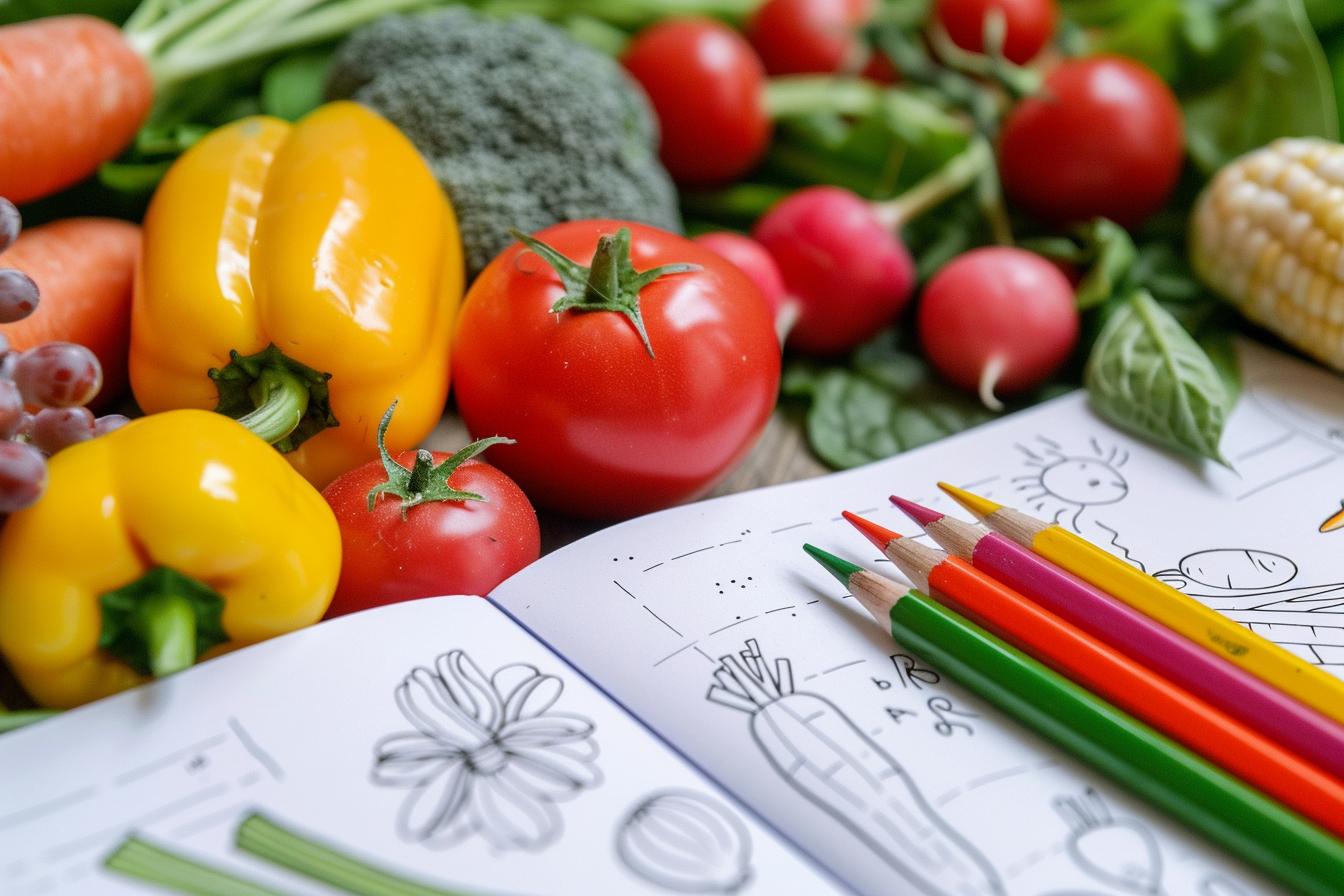 Free Vegetable Coloring Pages